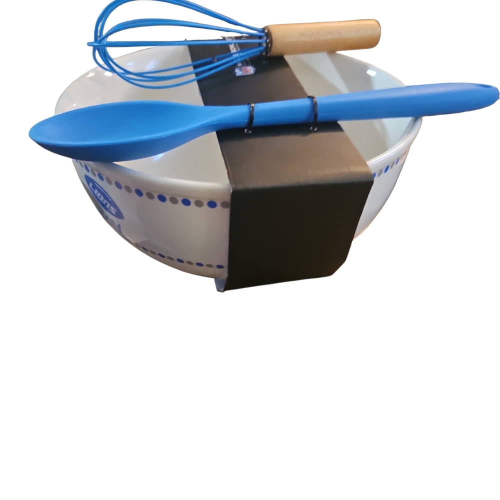 NFL Blue and White Game Day Bowl Set - Picture 2 of 2